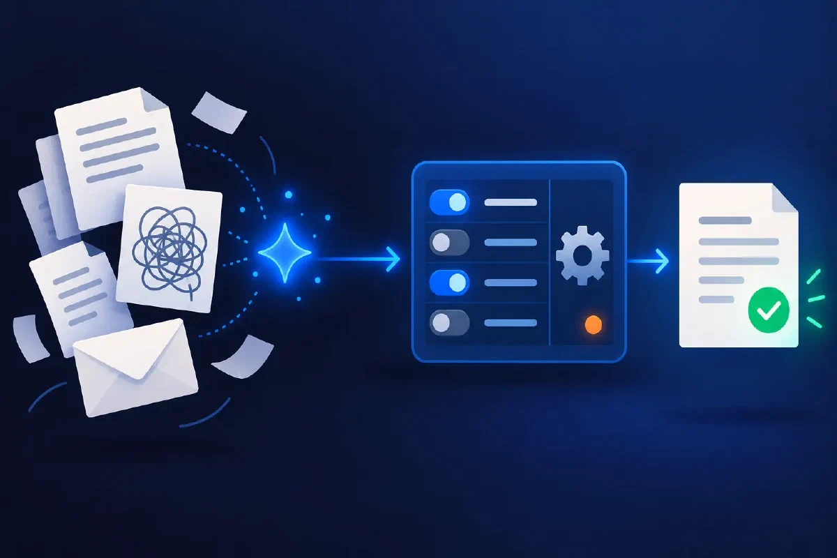 AI agents vs workflows: let AI read, let code decide